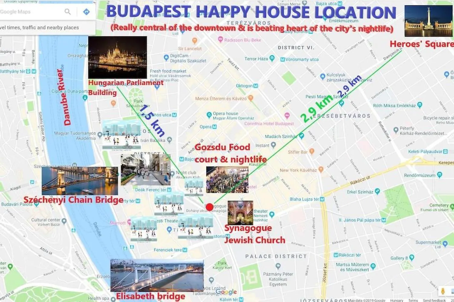 Stylish Haven In The City Center Budapeşte Daire